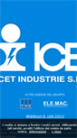 Mobile Screenshot of icetindustrie.com